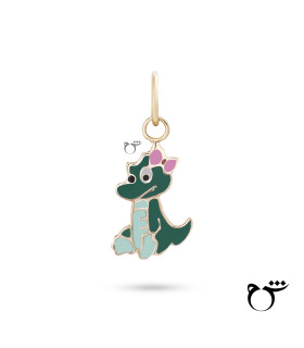 کودک آویز دایناسور میناکاری-گالری شیدا مجد