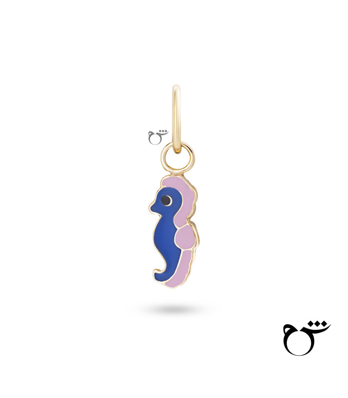 کودک آویز اسب دریایی میناکاری-گالری شیدا مجد