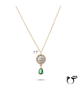 گردنبند تخمه تورمالین