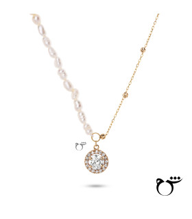 گردنبند تخمه البرنارد باروک ریز