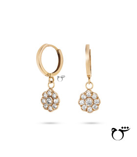 گوشواره هوک فلاور بزرگ