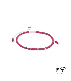 دستبند 3 البرنارد حدید سرخابی-گالری شیدا مجد