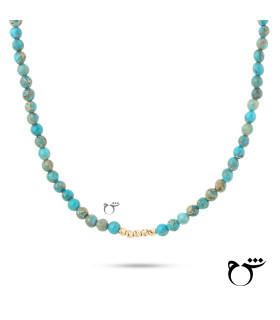 گردنبند 5 البرنارد و فیروزه