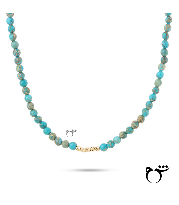 گردنبند 5 البرنارد و فیروزه