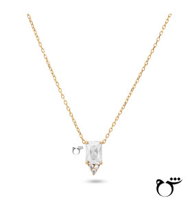 گردنبند باگت انگوری زیرکن