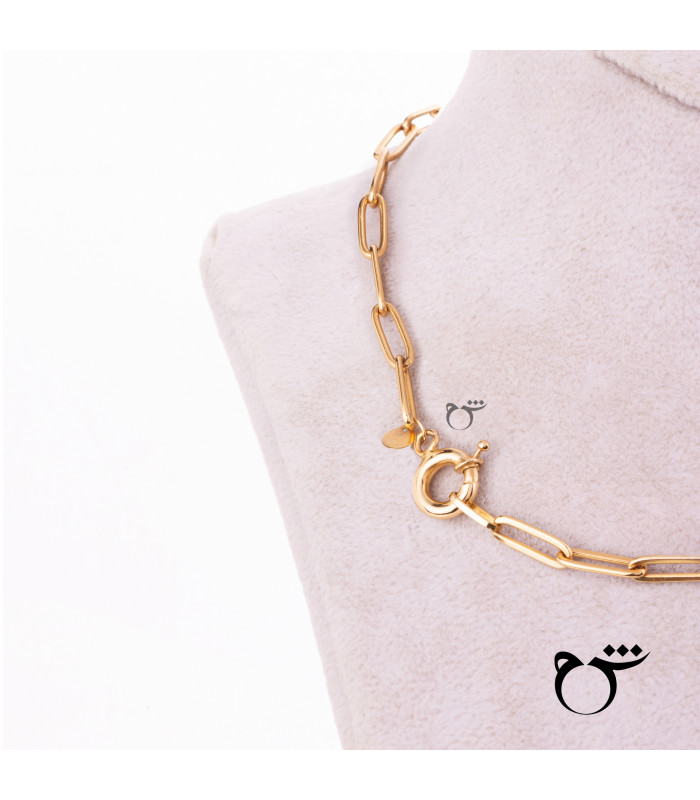 گردنبند طلا مدل لبینا - گالری شیدا مجد