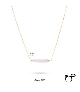 گردنبند باروک کشیده زنجیری