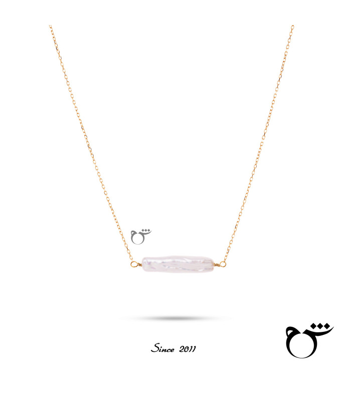 گردنبند باروک کشیده زنجیری