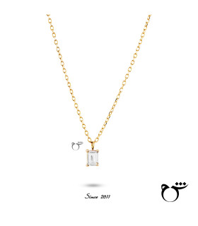 گردنبند تک باگت زیرکن