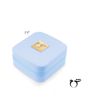 کیف جواهرات آبی-گالری شیدا مجد