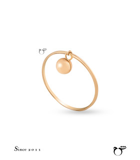 انگشتر رینگ گوی آویز