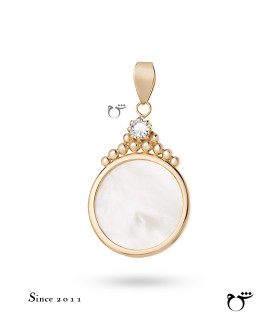 آویز تاج و صدف-گالری شیدا مجد