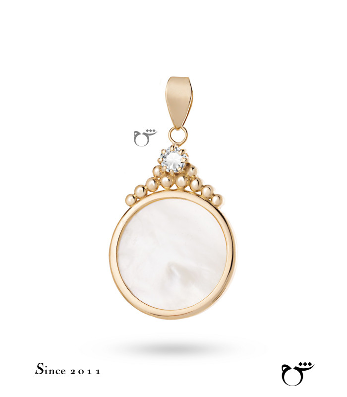 آویز تاج و صدف-گالری شیدا مجد