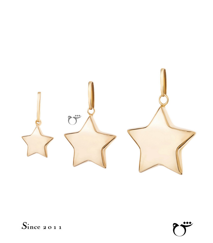 آویز ستاره دامله متوسط-گالری شیدا مجد