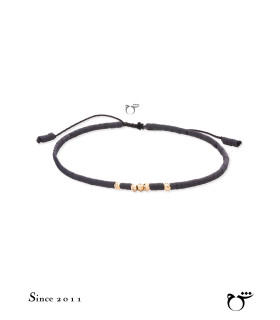 مردانه دستبند 5 البرنارد حدید ذغالی-گالری شیدا مجد