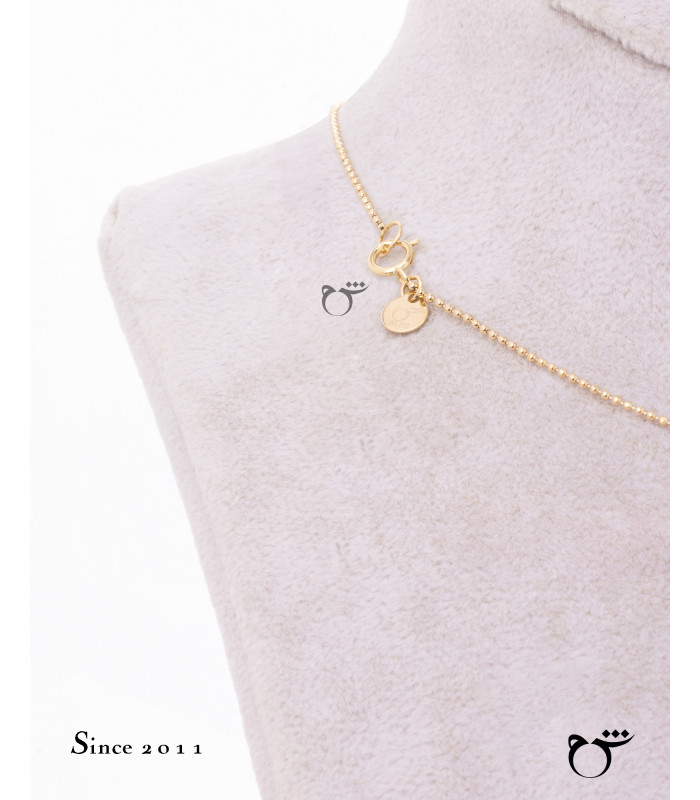 گردنبند زنجیر پنی 44 سانتی متر-گالری شیدا مجد