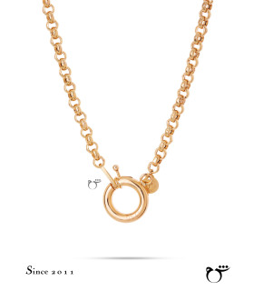 گردنبند رولو s و قفل کوچک 45 cm-گالری شیدا مجد