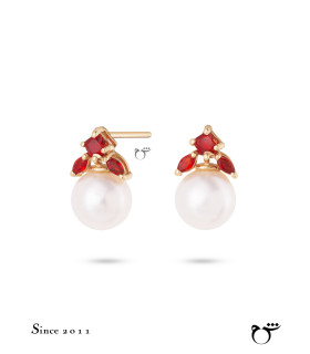 گوشواره بالیو گارنت