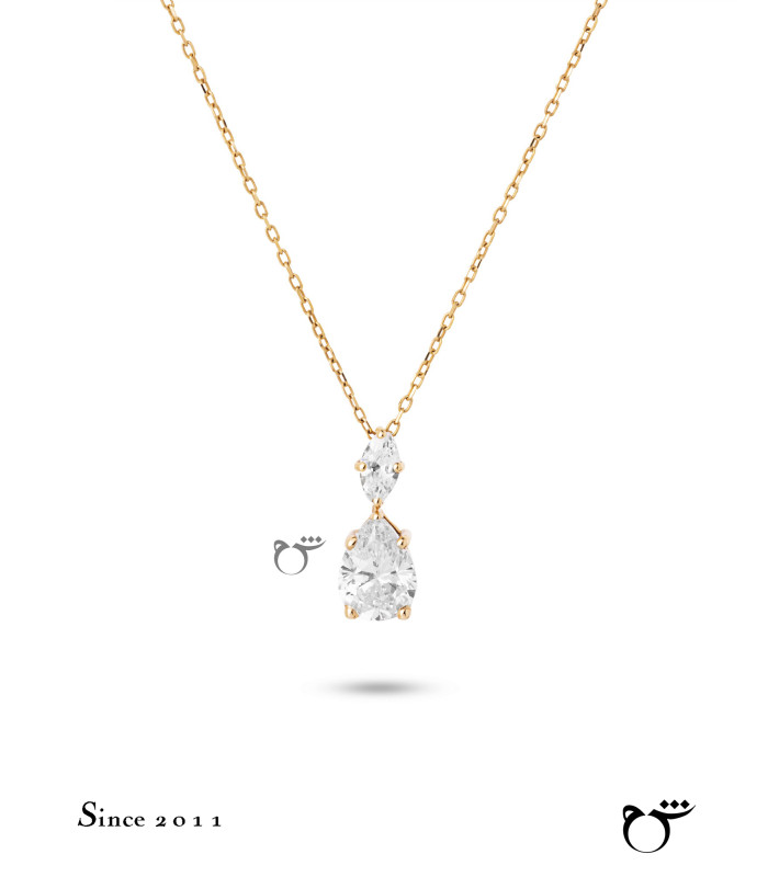 گردنبند اشک مارکیز زیرکن