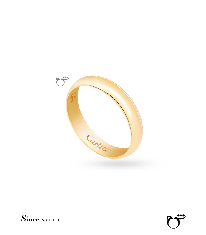 انگشتر رینگ ساده کارتیه-گالری شیدا مجد