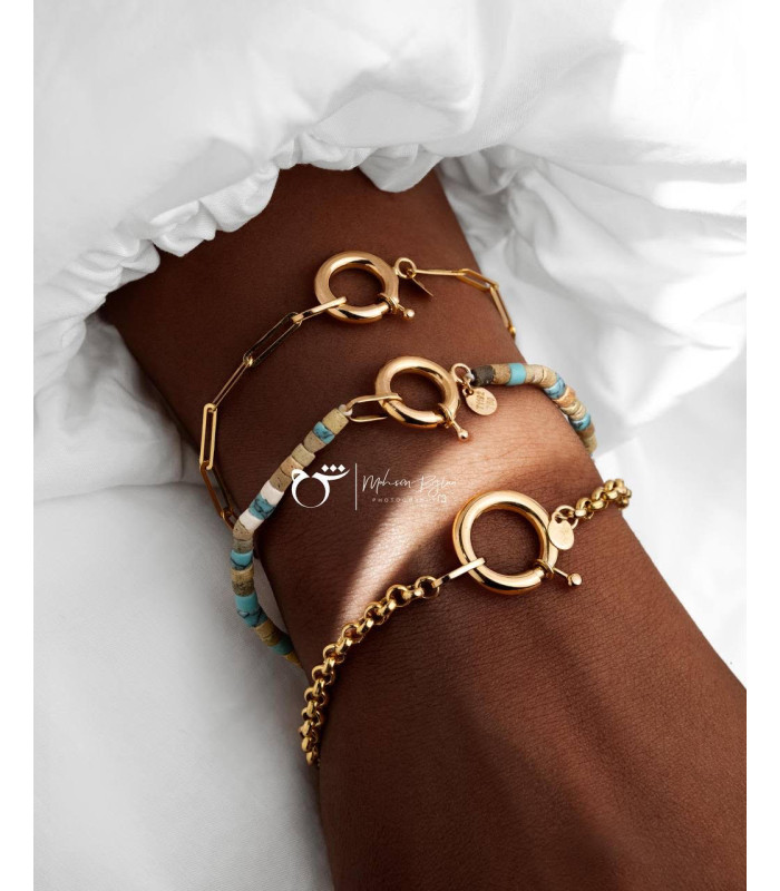 دستبند رولو S و قفل متوسط-گالری شیدا مجد