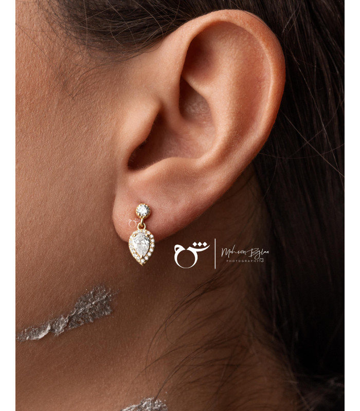 گوشواره لاکی-گالری شیدا مجد