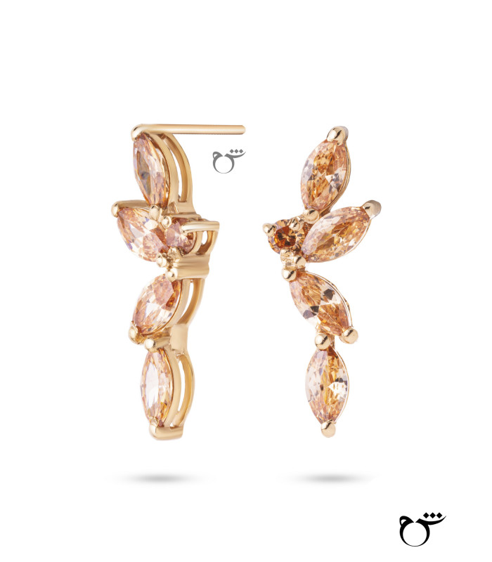 گوشواره ترنج-گالری شیدا مجد