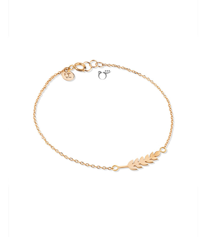 دستبند گندم زنجیری-گالری شیدا مجد