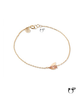 دستبند برگ پاییزی-گالری شیدا مجد