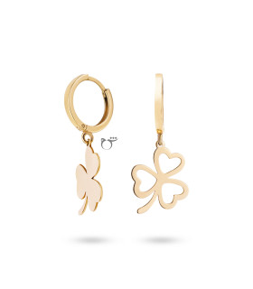 گوشواره هوک شبدر پر و خالی