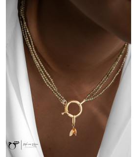 آویز برگ پاییزی-گالری شیدا مجد