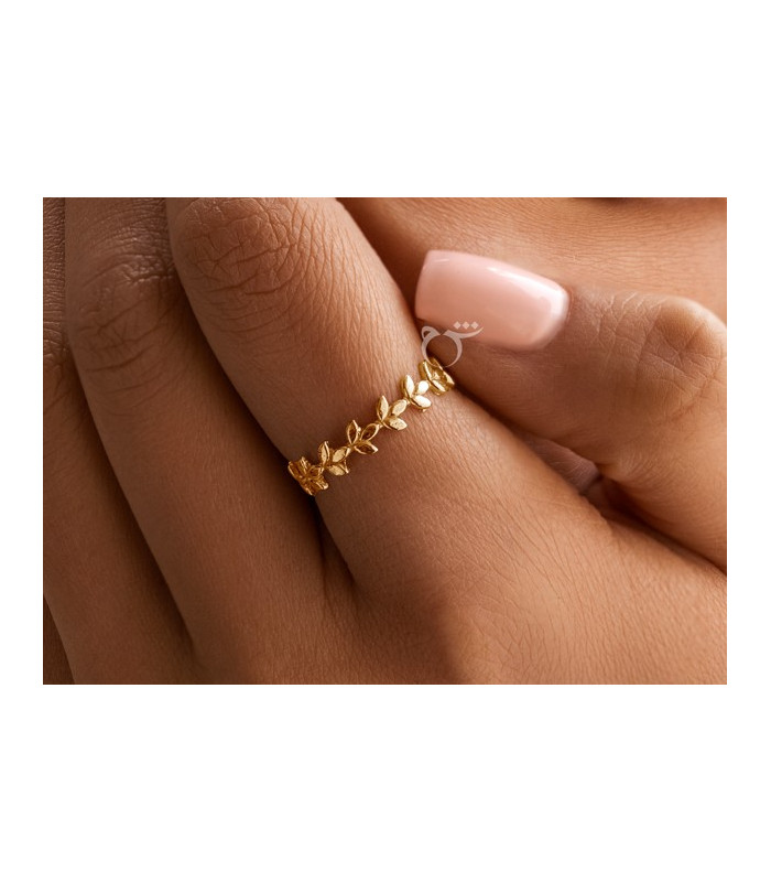 انگشتر گلبرگ - گالری شیدا مجد