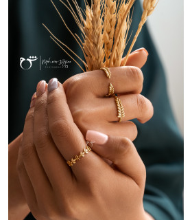 انگشتر گندم - گالری شیدا مجد