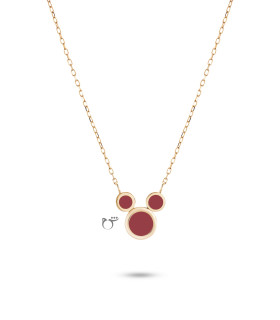 کودک گردنبند میکی قرمز-گالری شیدا مجد