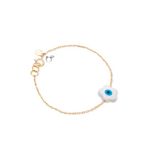 کودک دستبند گل چشم نظر صدف زنجیری