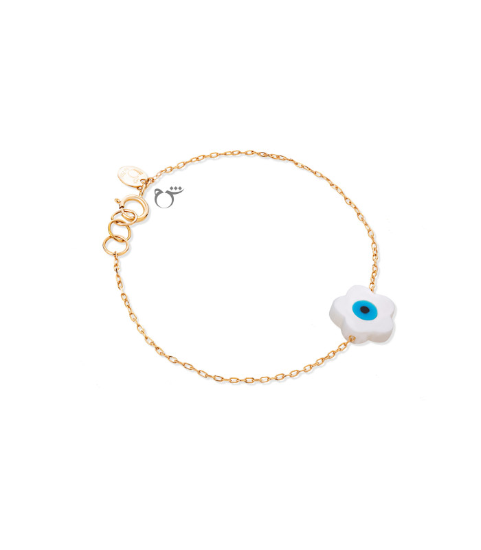 کودک دستبند گل چشم نظر صدف زنجیری