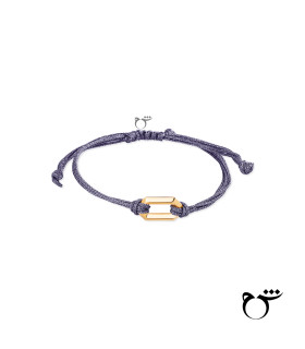 دستبند تک هریلا نخی لمه دودی