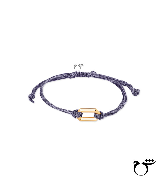 دستبند تک هریلا نخی لمه دودی