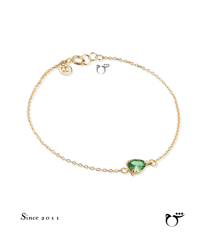 دستبند اشک تورمالین