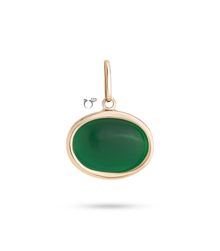 آویز بیضی یشم