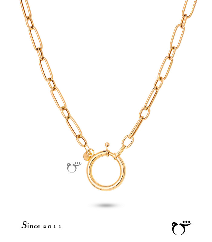 گردنبند چوکر دولینک و قفل متوسط