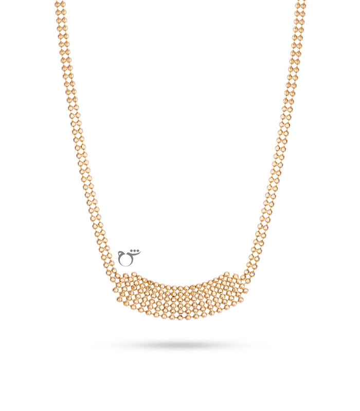 گردنبند چوکر پونتو پهن و باریک