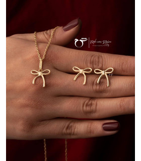 گوشواره پاپیون- گالری شیدا مجد