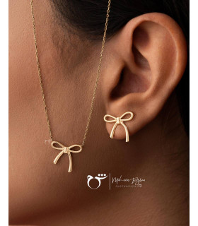 گردنبند پاپیون- گالری شیدا مجد