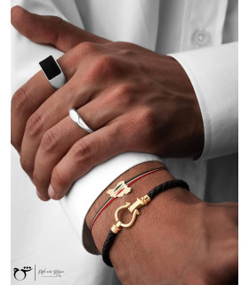 مردانه دستبند ایران نخی - گالری شیدا مجد