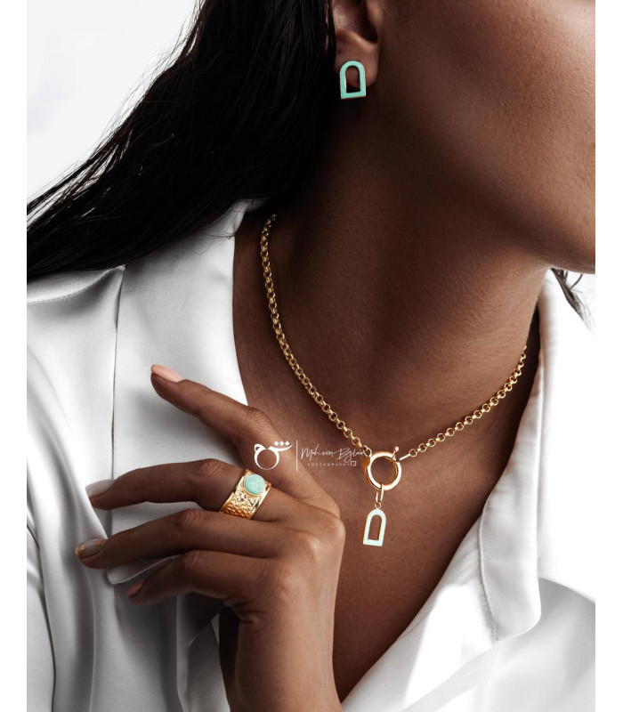 آویز مراکشی میناکاری-گالری شیدا مجد