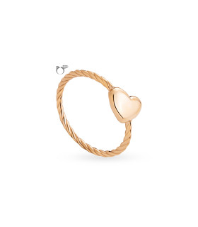 انگشتر قلب پیچ بزرگ