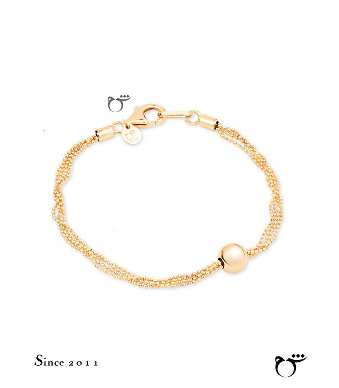 پابند طلا طرح پنی گوی