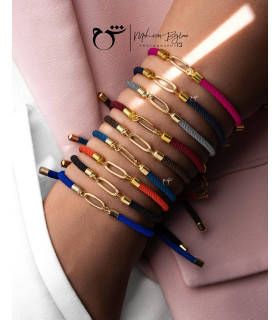 دستبند تک لینک بندی-گالری شیدا مجد