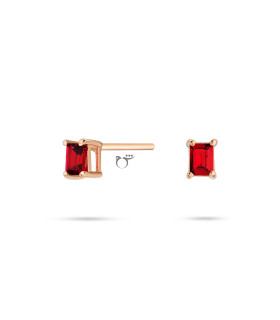 گوشواره تک باگت گارنت